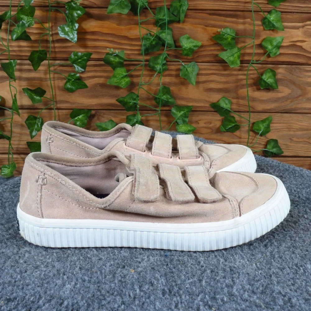 Sperry Crest Vibe Womens Sneakers Size 6 Casual Walking Shoes‎ Blush Pink Suede